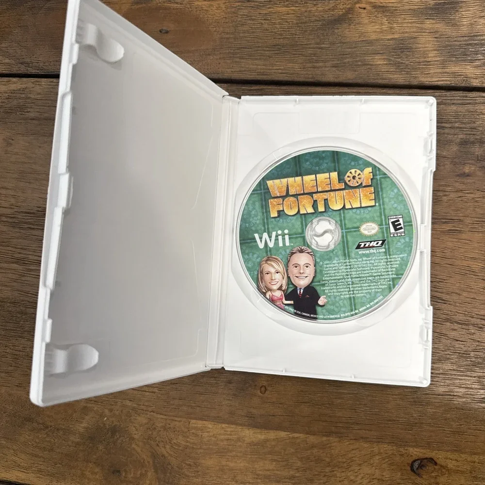 Wheel of Fortune (Nintendo Wii, 2010)‎ Wii No Manual